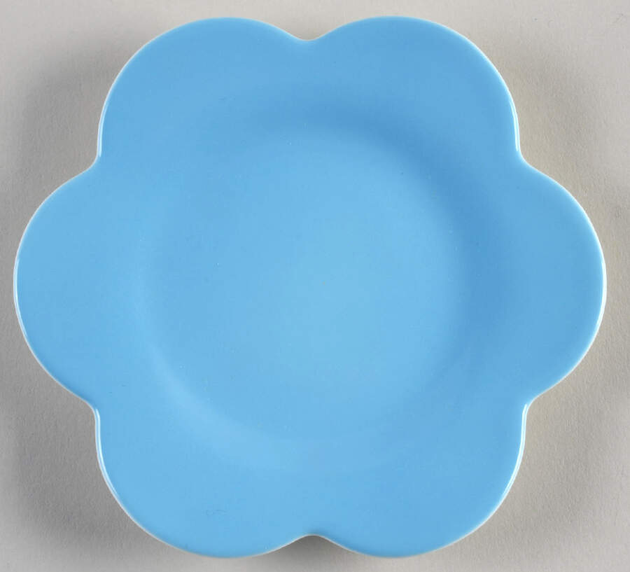 Wonderful World Blue Saucer for Flat Demitasse Cup (Bloom Shape) by Villeroy & Boch-1