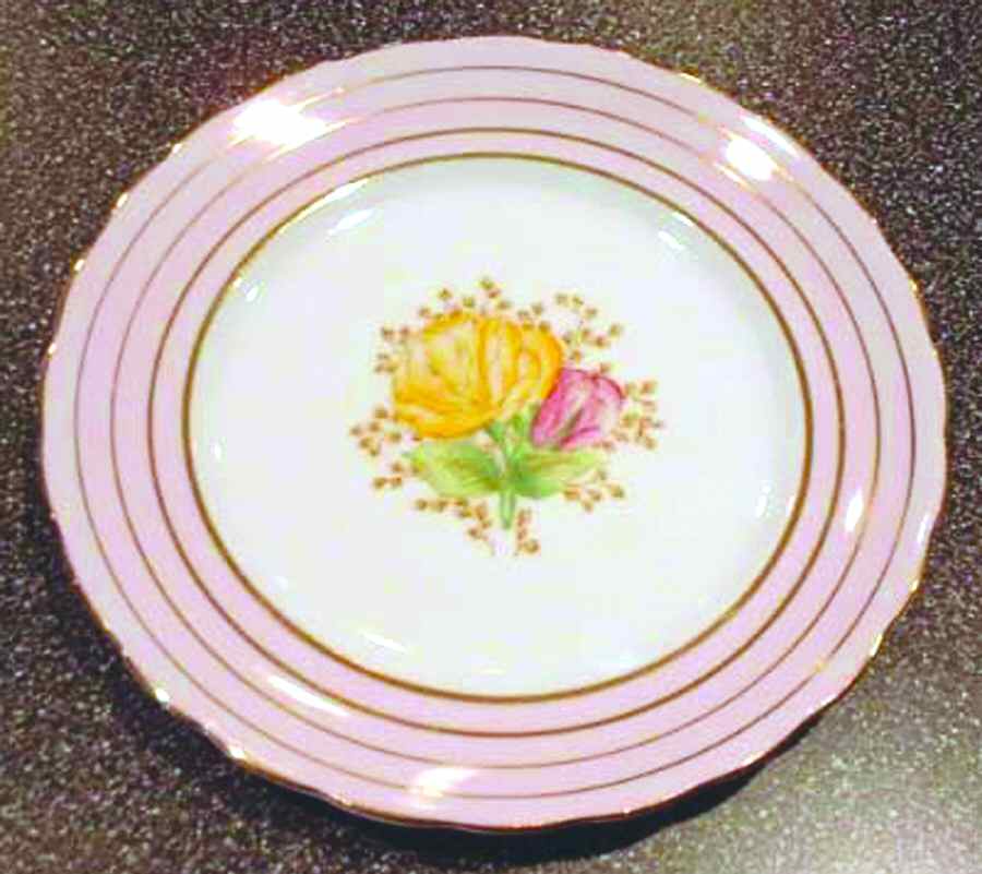CAE40 Pink Dinner Plate by Cartwright & Edwards-1