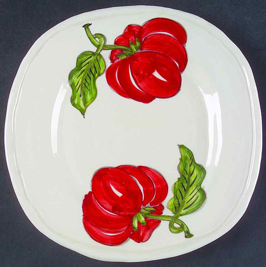 L'Ortaggi Salad Plate by Vietri (Italy)-1