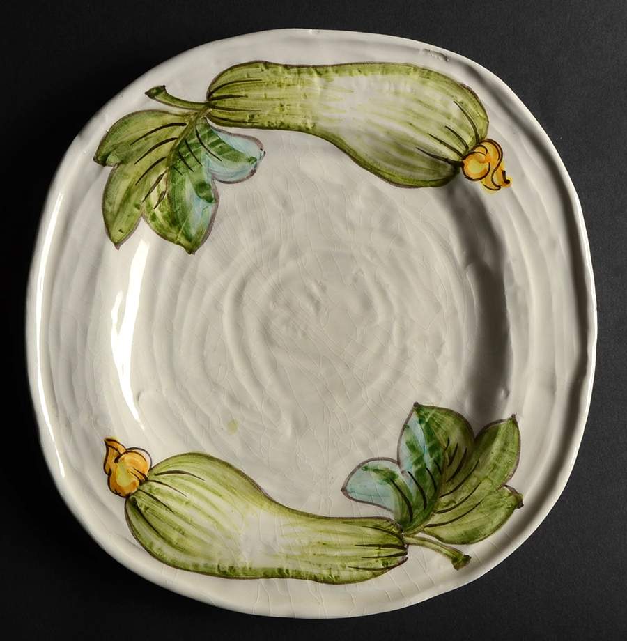 L'Ortaggi Dinner Plate by Vietri (Italy)-1