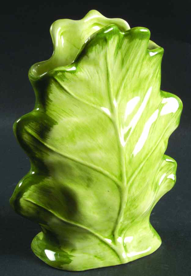 Scolpita 7" Vase by Vietri (Italy)-1