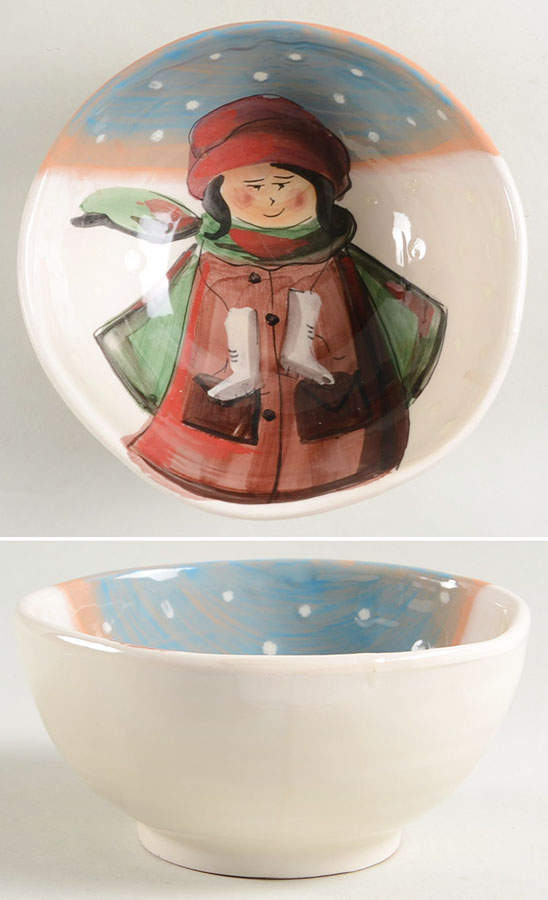 Ricordi Coupe Cereal Bowl by Vietri (Italy)-1