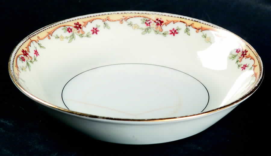 Meuse, The (Yellow, Verge) Fruit/Dessert (Sauce) Bowl by Vignaud-1