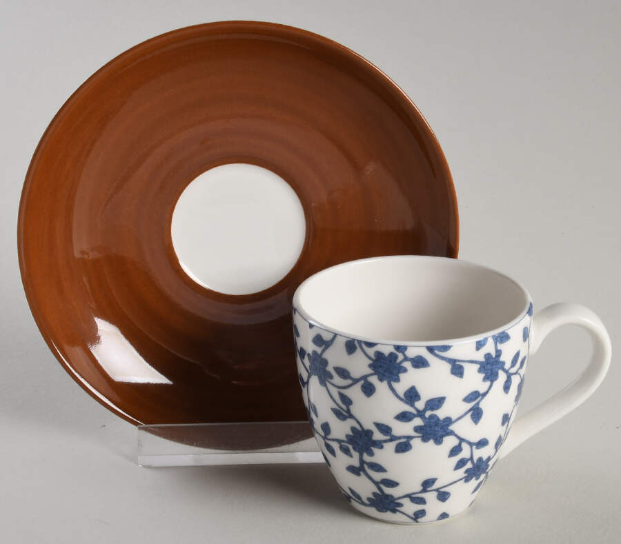 Montana Flat Demitasse Cup & Saucer Set by Villeroy & Boch-1