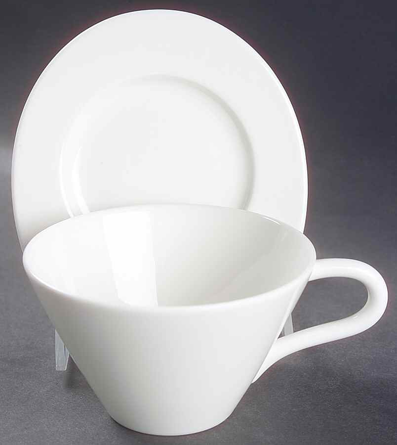 Party Flat Cup & Saucer Set by Villeroy & Boch-1