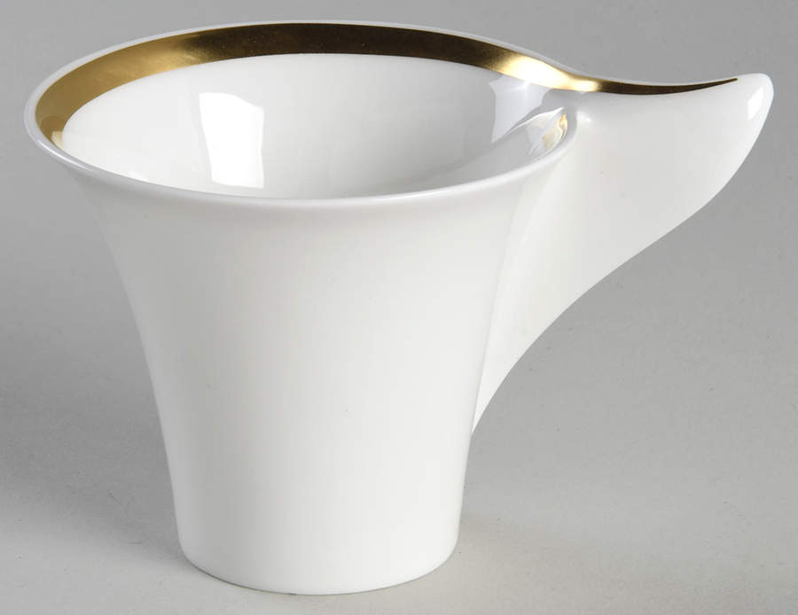 New Wave Premium Gold Flat Demitasse Cup by Villeroy & Boch-1