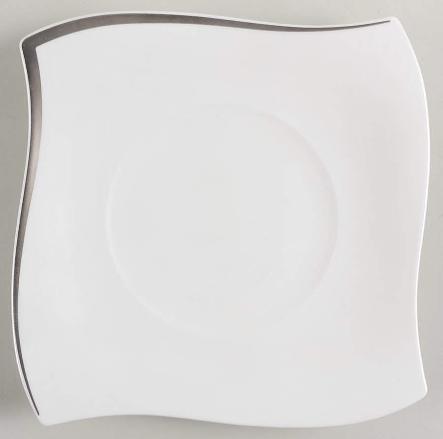 New Wave Premium Platinum Salad Plate by Villeroy & Boch-1