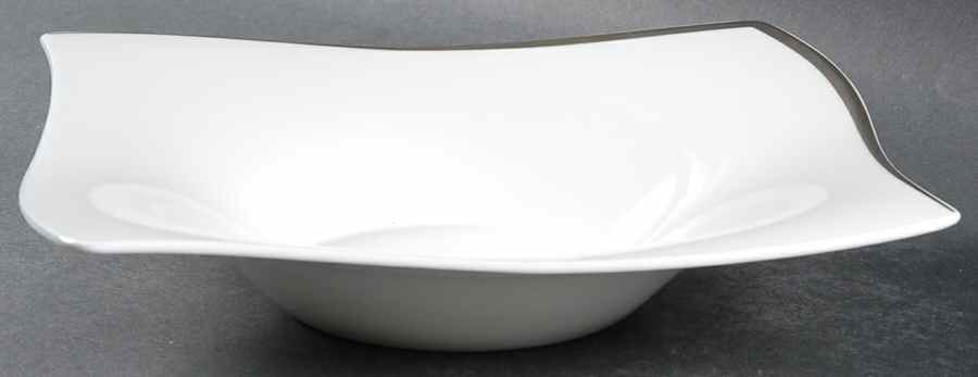 New Wave Premium Platinum Large Rim Soup Bowl by Villeroy & Boch-1