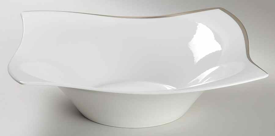 New Wave Premium Platinum 11" Large Salad Serving Bowl by Villeroy & Boch-1