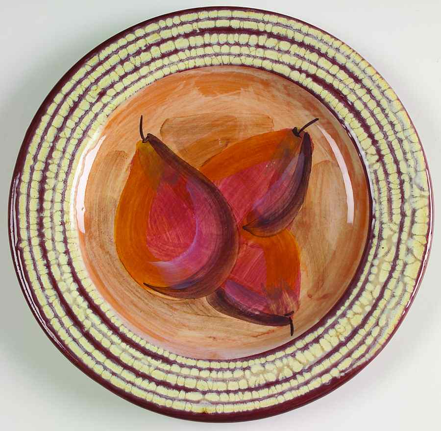 Orchard Salad Plate by Vietri (Italy)-1