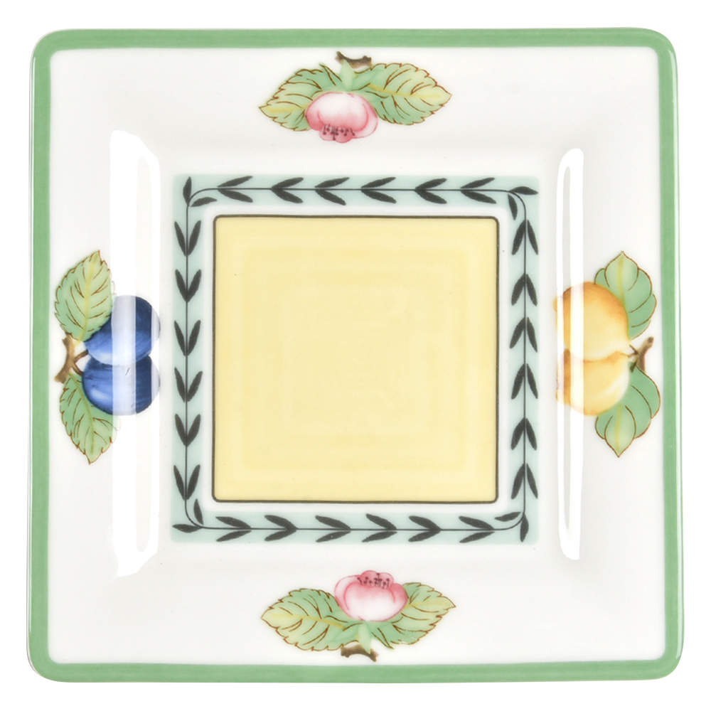 French Garden Fleurence Square Bread & Butter Plate by Villeroy & Boch-1