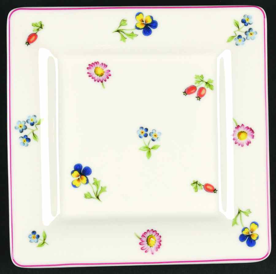 Petite Fleur Square Bread & Butter Plate by Villeroy & Boch-1