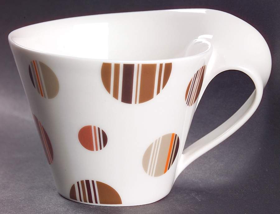 New Wave Caffe Chocolate Drops Cafe Au Laite Cup/Mug by Villeroy & Boch-1