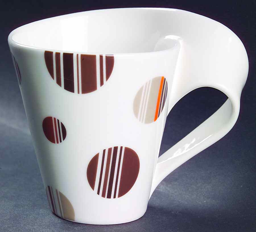 New Wave Caffe Chocolate Drops Mug by Villeroy & Boch-1