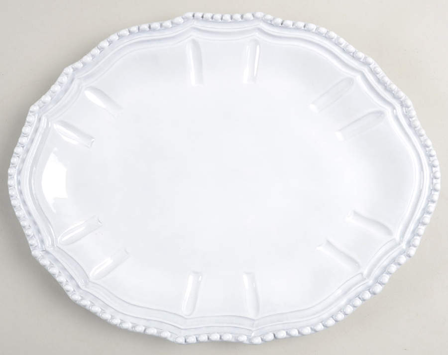 Incanto 13" Oval Serving Platter by Vietri (Italy)-1