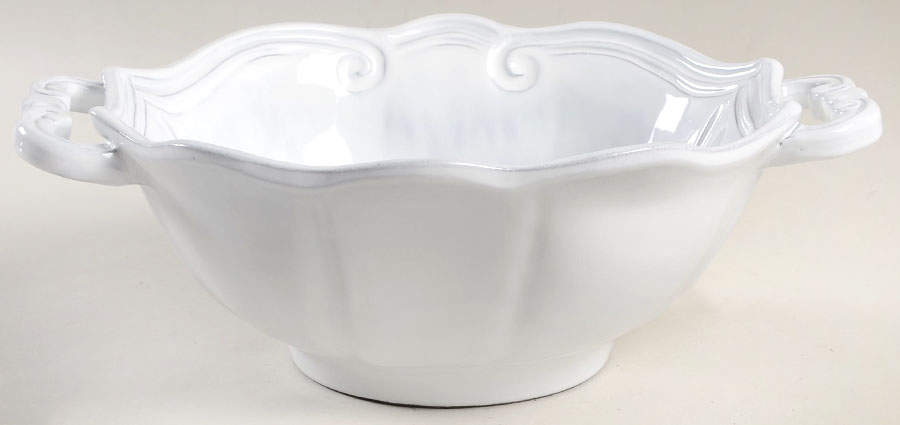 Incanto 11" Round Handled Bowl by Vietri (Italy)-1