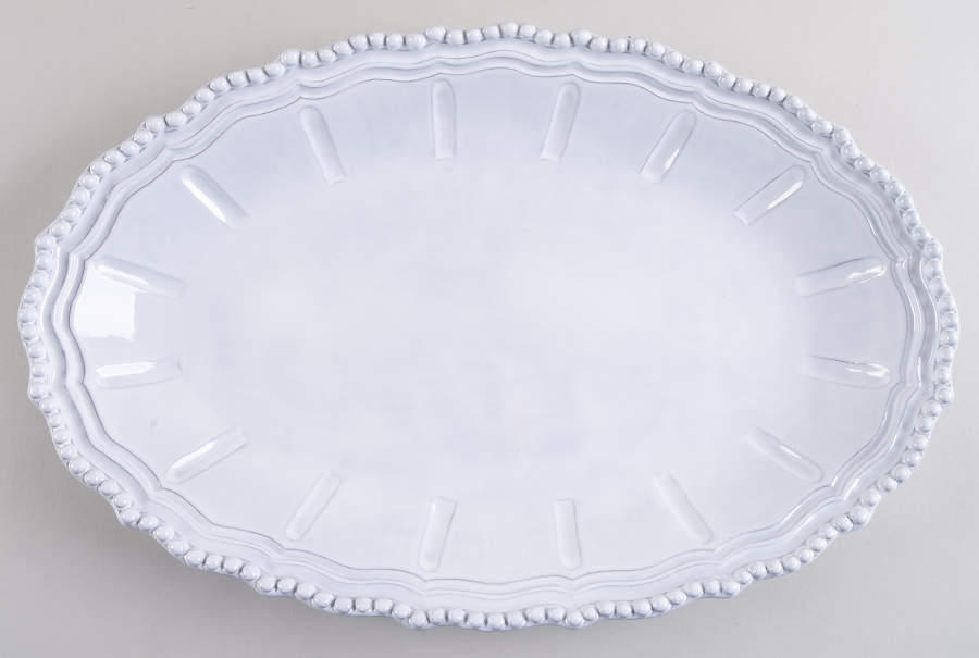 Incanto 18" Oval Serving Platter by Vietri (Italy)-1