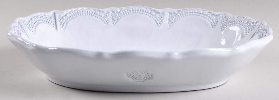 Incanto 10" Oval Vegetable Bowl by Vietri (Italy)-1