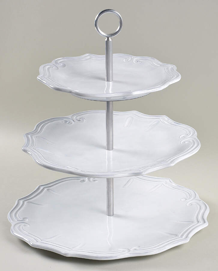 Incanto 3 Tier Serving Tray by Vietri (Italy)-1