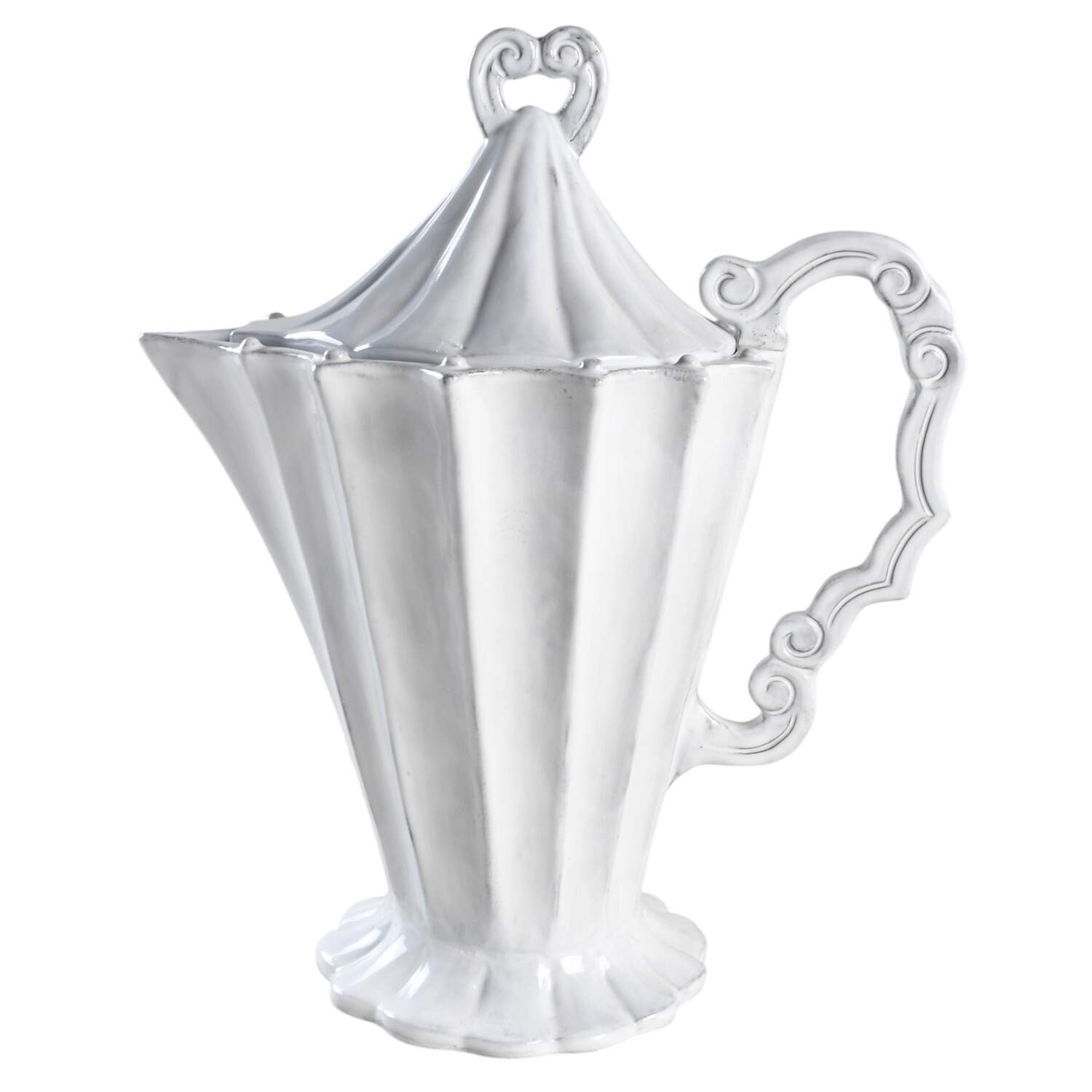 Incanto 56 Oz Pitcher with Lid by Vietri (Italy)-1