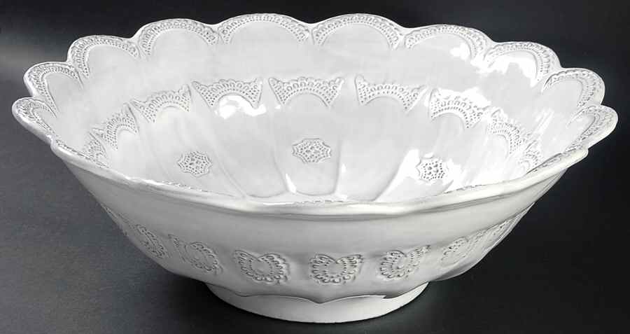 Incanto 14" Large Salad Serving Bowl by Vietri (Italy)-1