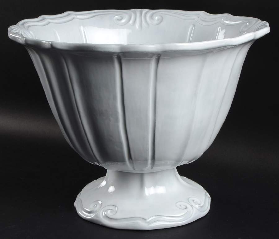 Incanto 13" Large Pedestal Fruit Bowl by Vietri (Italy)-1