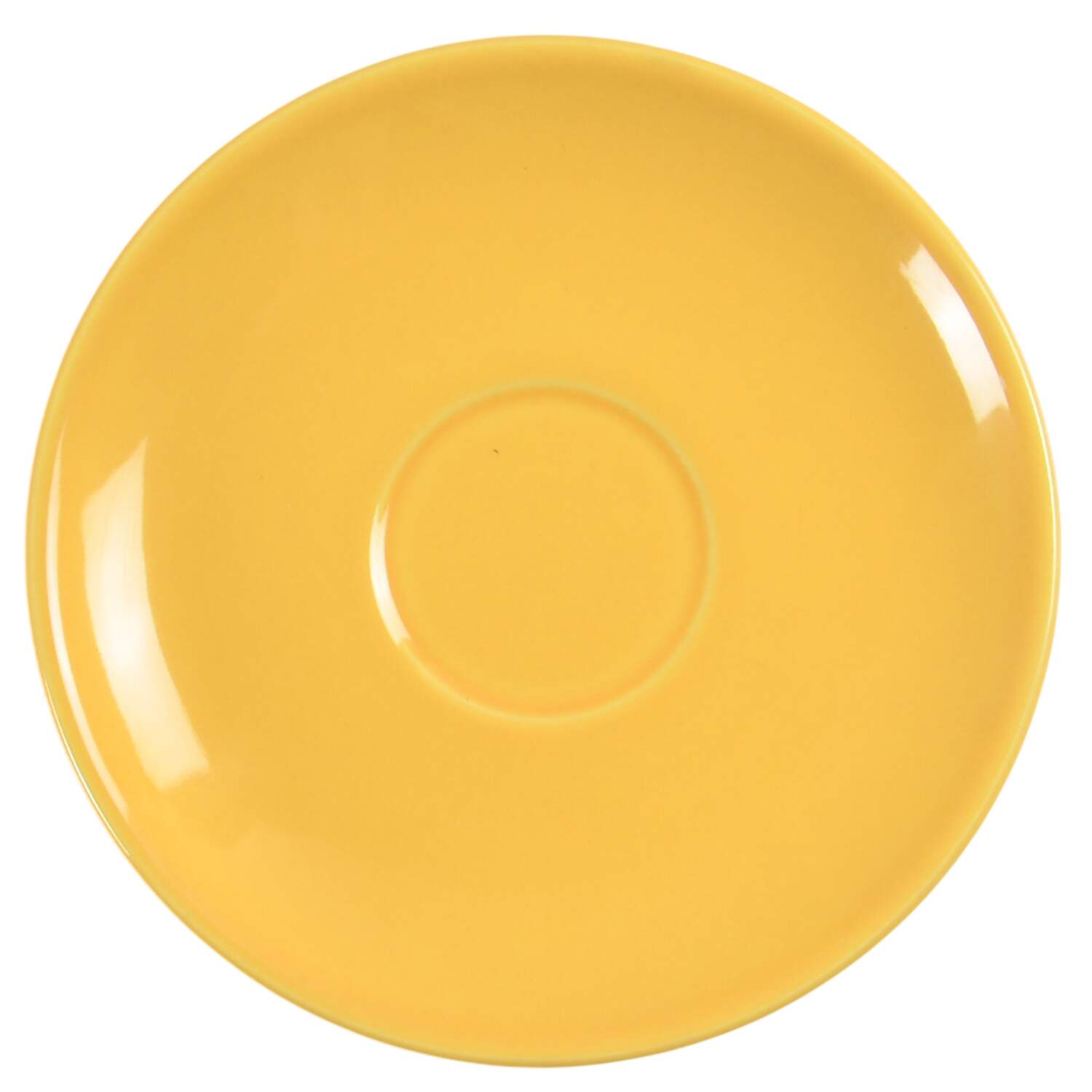 Impact Yellow Saucer by Vista Alegre-1