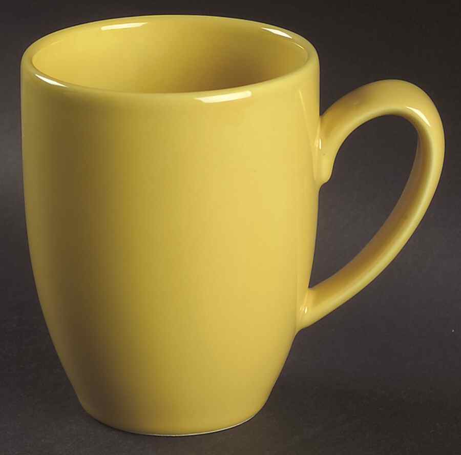 Impact Yellow Mug by Vista Alegre-1