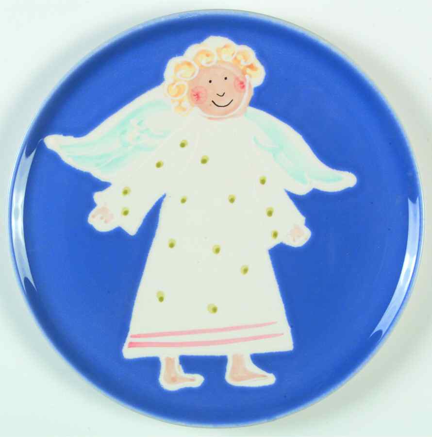 Angels Salad Plate by Vietri (Italy)-1