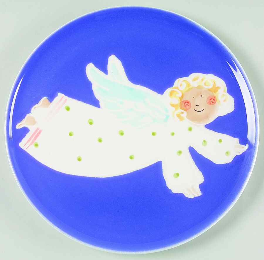 Angels Salad Plate by Vietri (Italy)-1