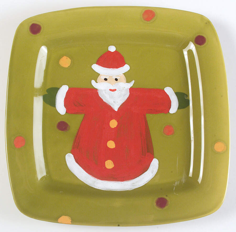 Pallini Holiday 12" Square Serving Platter by Vietri (Italy)-1