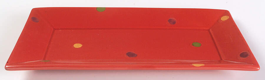 Pallini Holiday 15" Rectangular Serving Platter by Vietri (Italy)-1