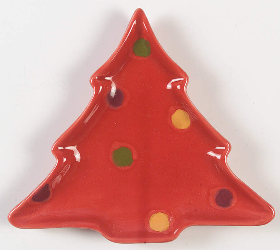 Pallini Holiday Canape Plate by Vietri (Italy)-1