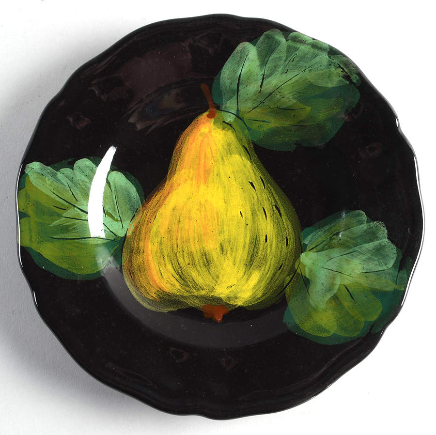 Vintage Fruit Salad Plate by Vietri (Italy)-1