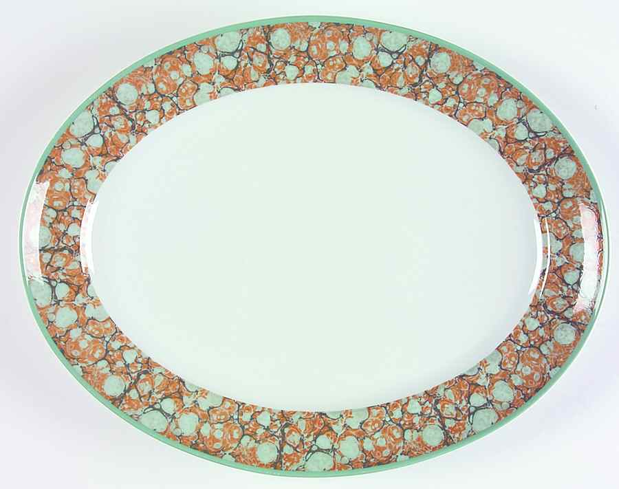 Randolph Rose 14" Oval Serving Platter by Vista Alegre-1