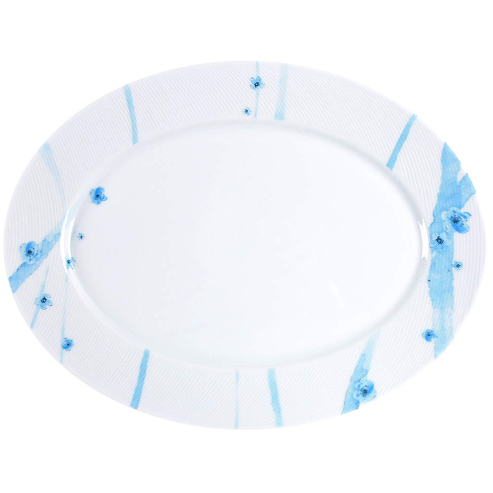 Mistral 14" Oval Serving Platter by Vista Alegre-1