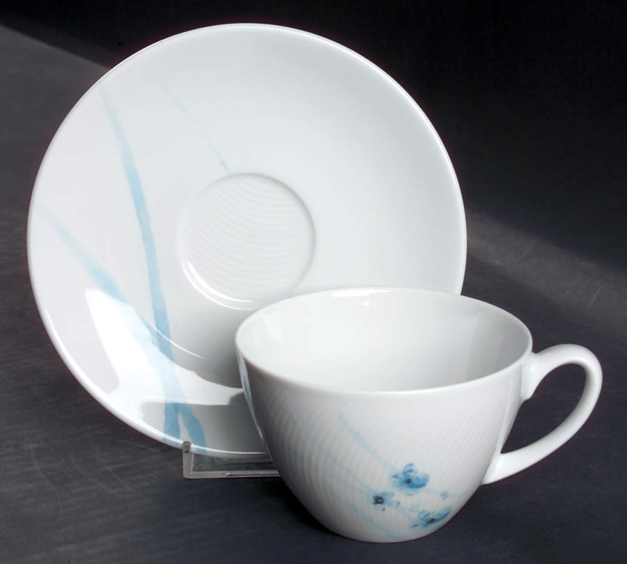 Mistral Flat Cup & Saucer Set by Vista Alegre-1