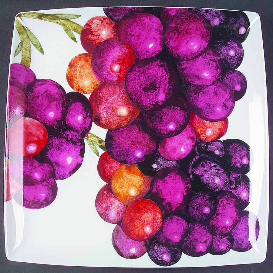 Tropics Blueberry Service Plate (Charger) by Vista Alegre-1