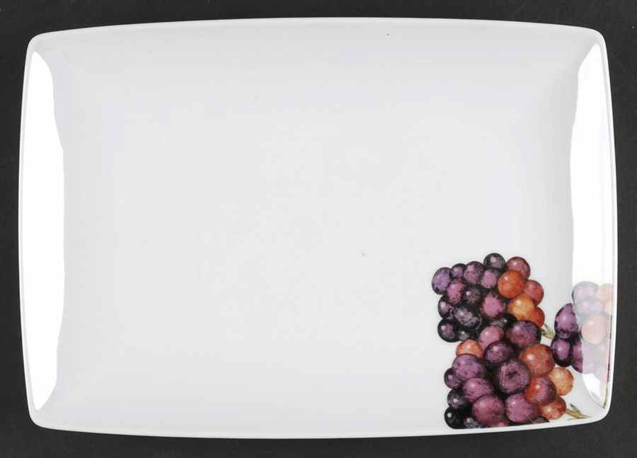 Tropics Blueberry 10" Rectangular Serving Platter by Vista Alegre-1