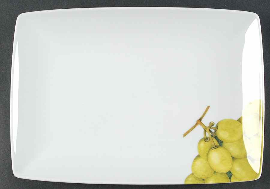 Tropics Grapes 10" Rectangular Serving Platter by Vista Alegre-1