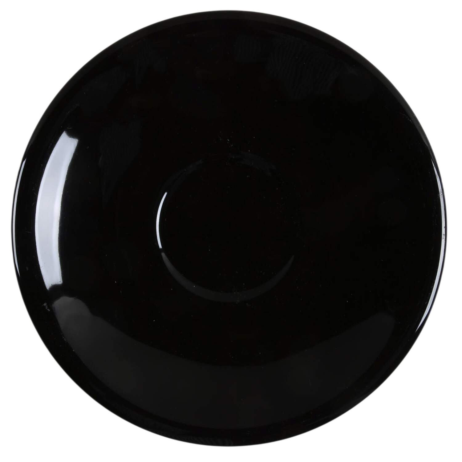 Impact Black Saucer for Jumbo Cup by Vista Alegre-1