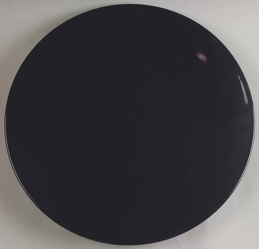 Impact Black 12" Chop Plate (Round Platter) by Vista Alegre-1