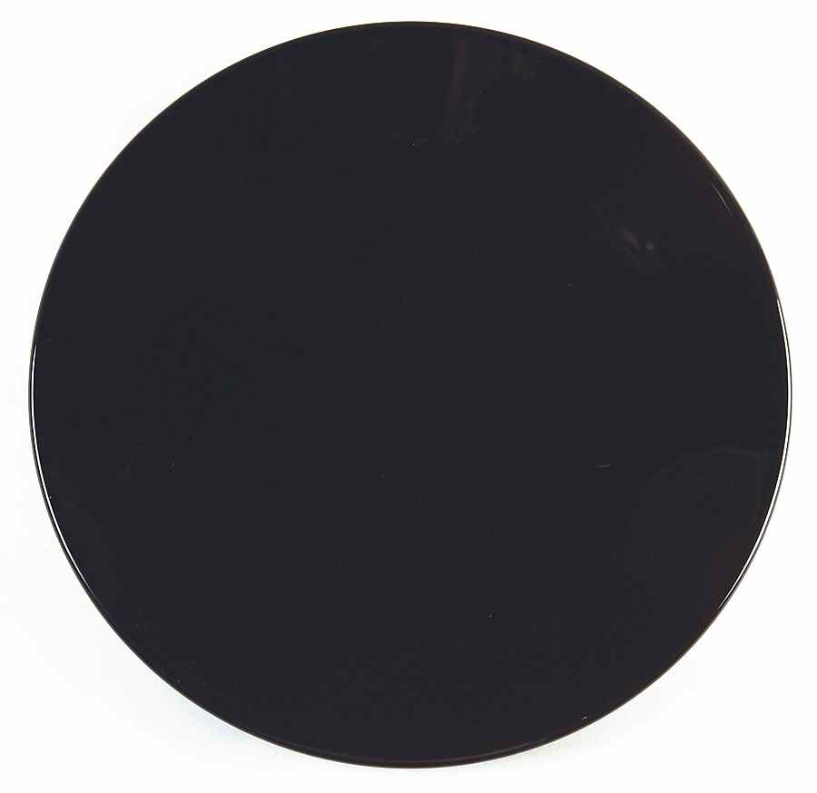Impact Black Dinner Plate by Vista Alegre-1
