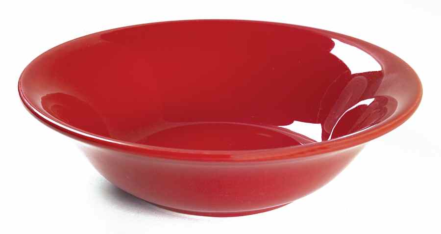 Impact Red Coupe Cereal Bowl by Vista Alegre-1