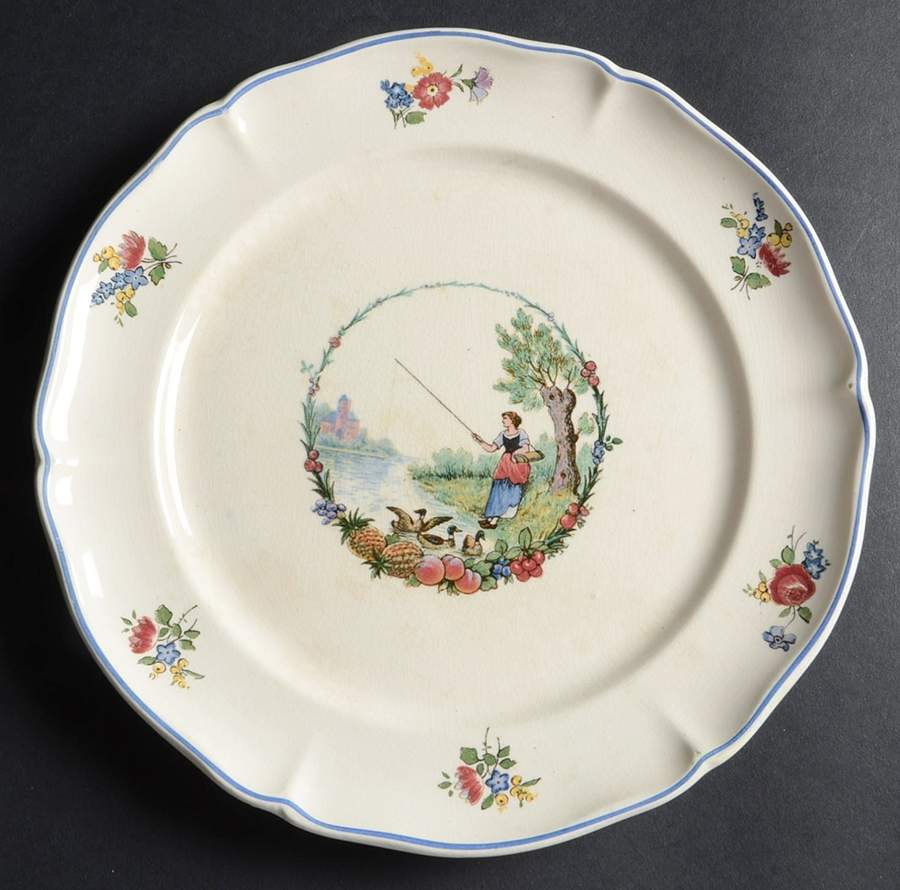Watteau Salad Plate by Villeroy & Boch-1