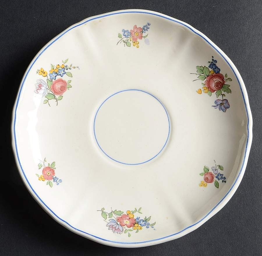 Watteau Saucer by Villeroy & Boch-1