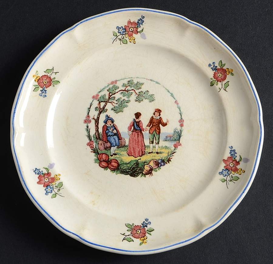 Watteau Bread & Butter Plate by Villeroy & Boch-1