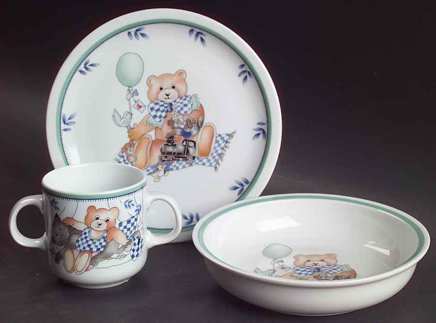 Kiddie Set Switch (3 Piece) Child's Set by Villeroy & Boch-1
