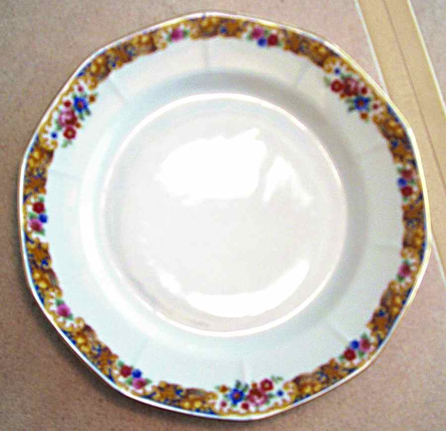 272 Dinner Plate by Victoria (Czech)-1