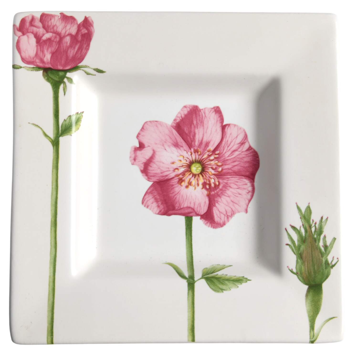 Flora Summerfield Square Bread & Butter Plate by Villeroy & Boch-1